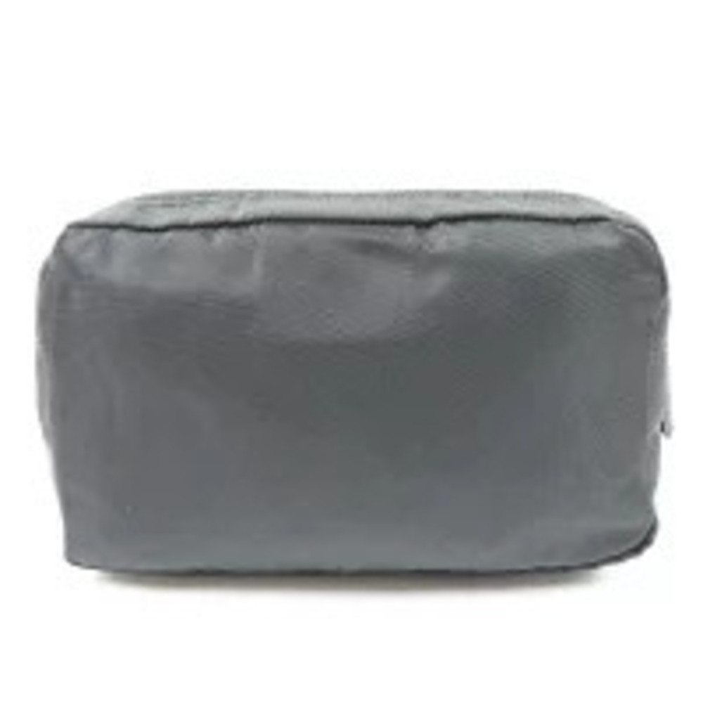 Prada Clutch Black Makeup Triangle Cosmetic